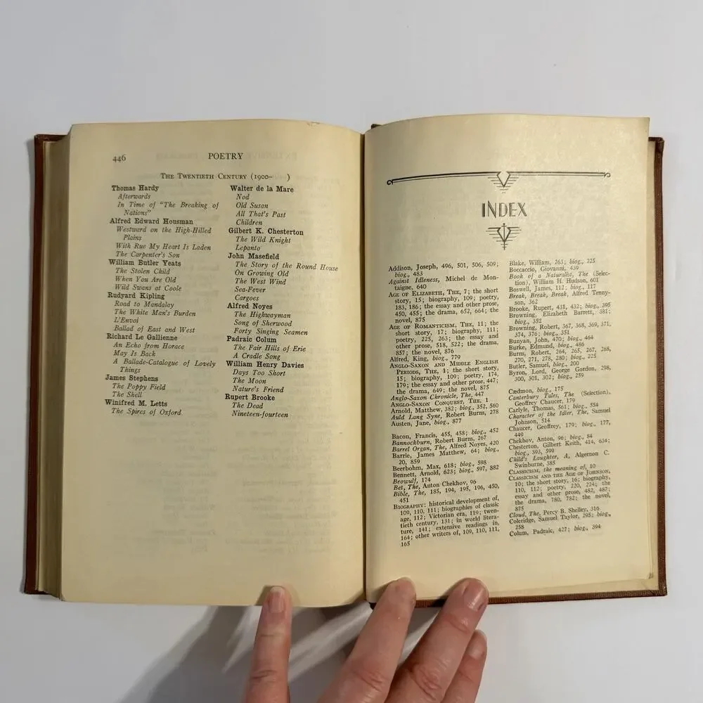 Prose and Poetry Of England Including History Of English Literature McGraw 1935